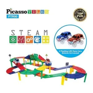 PicassoTiles Juego de 50 piezas de juguetes educativos de_2