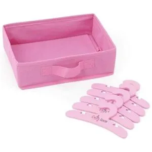 Emily Rose Muebles de muñeca de 18 pulgadas cama de