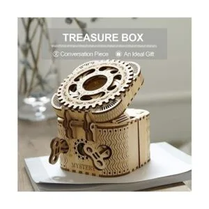 ROKR Caja de rompecabezas 3D de madera Kits Rompecabezas_2