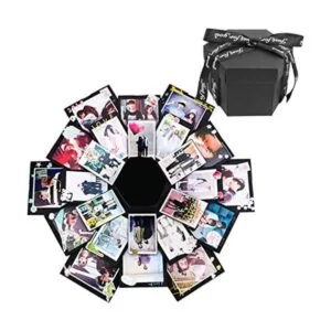 Caja creativa de explosión negra caja sorpresa de álbum_1