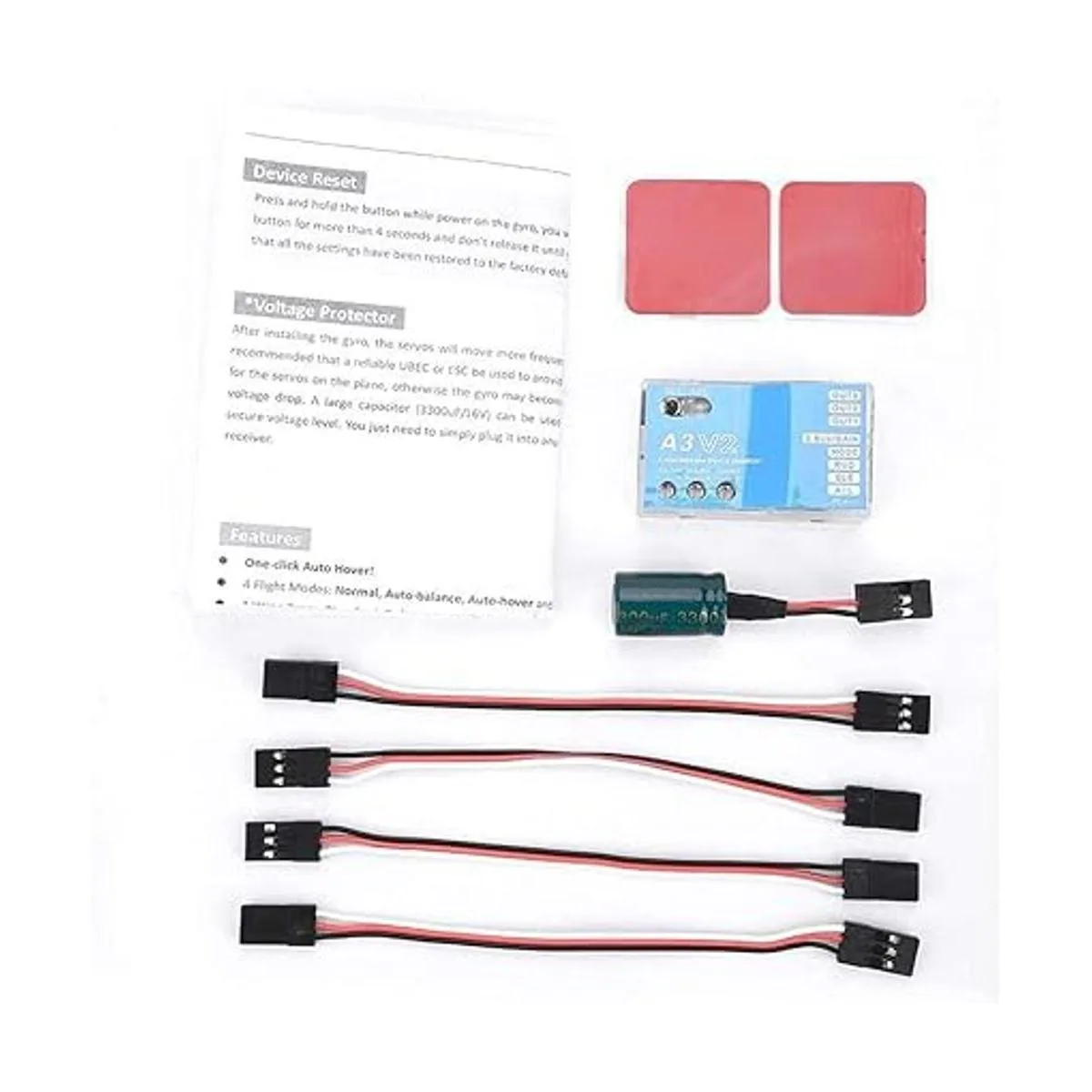 Jadeshay Controlador de vuelo RC estabilizador de control_4