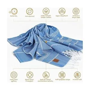 GOLD CASE Juego de 6 toallas turcas de baño vintage_3