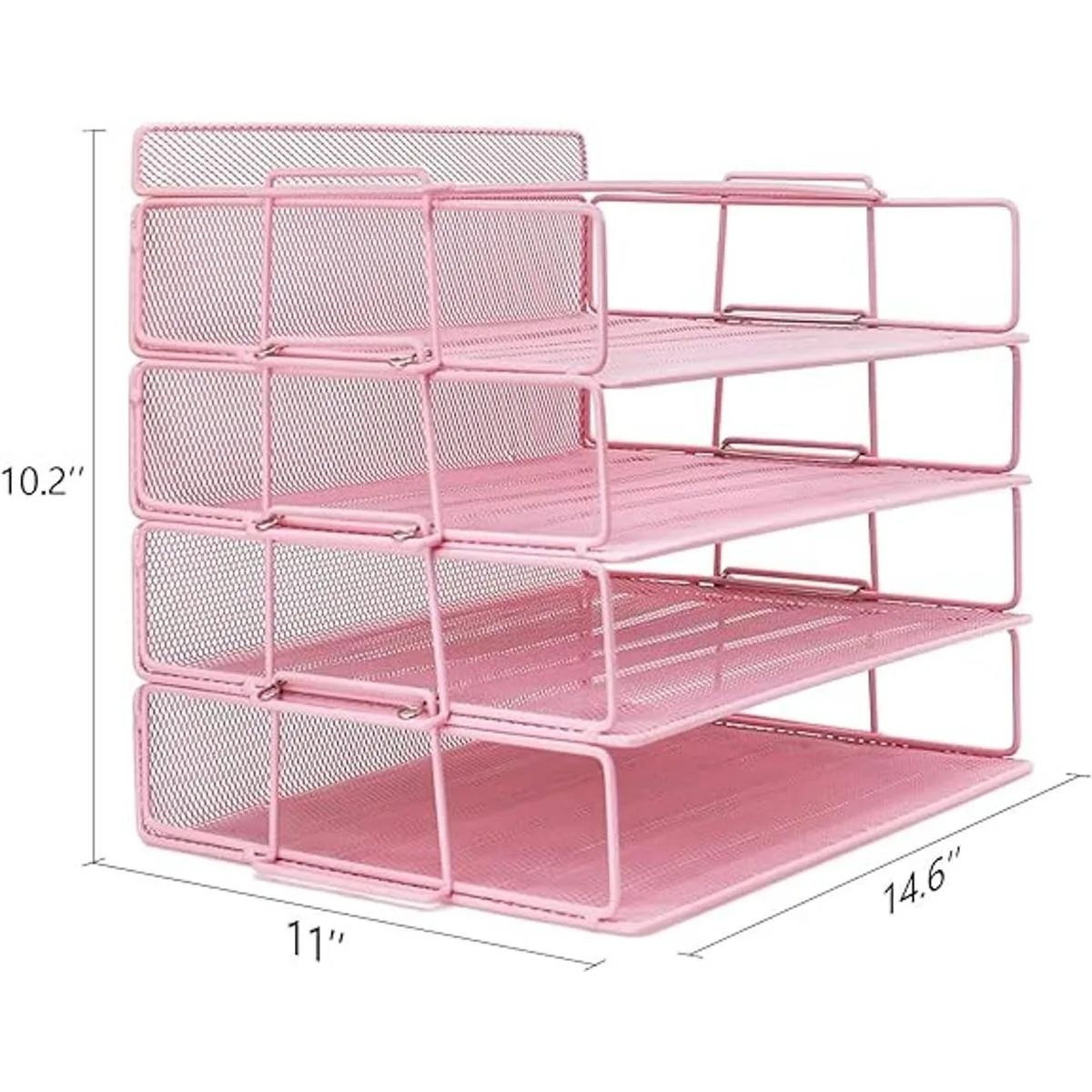 LUCYCAZ Bandeja de papel organizador de escritorio_2