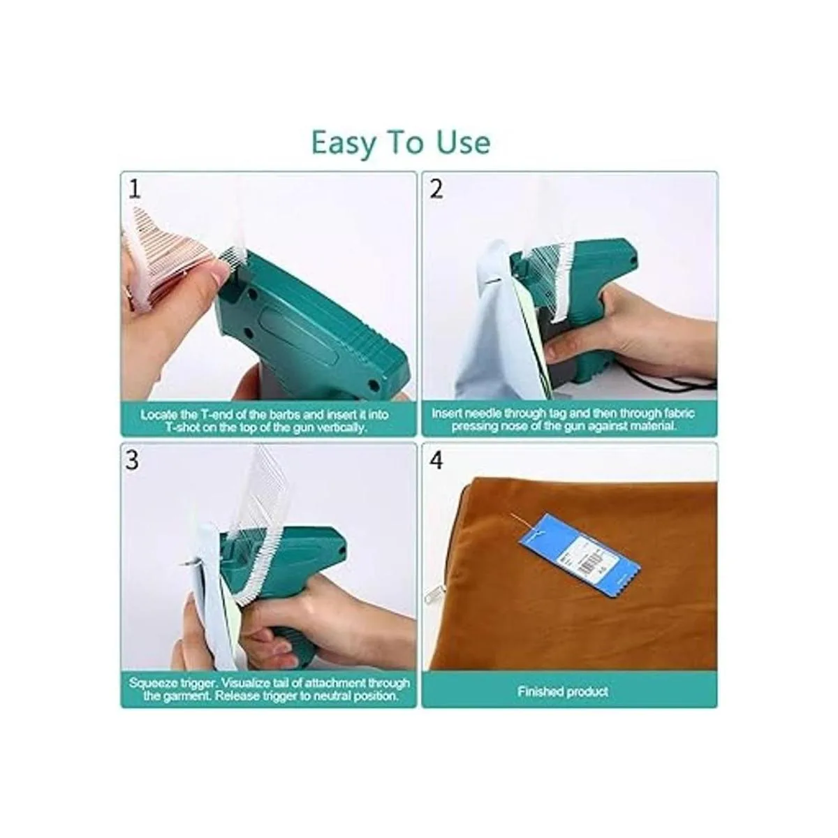 Pistola de etiquetado para ropa kit de de_5