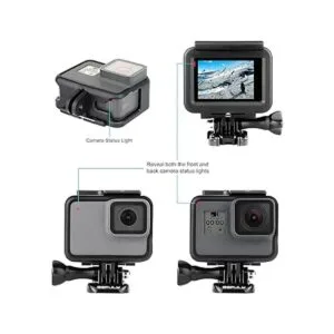 GEPULY Funda para cámaras GoPro Hero 5 6 Hero 2018 Hero_4