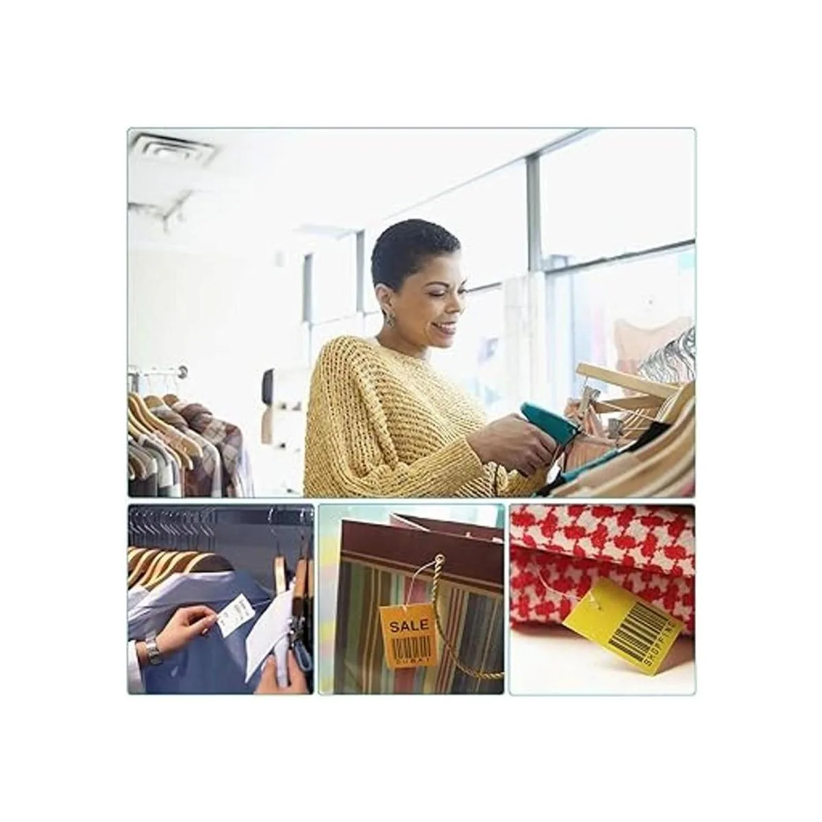 Pistola de etiquetado para ropa kit de de_2