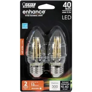 Feit Electric BPETC40927CAFIL2RP 40W EQ Bombilla LED_2