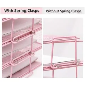 LUCYCAZ Bandeja de papel organizador de escritorio_4