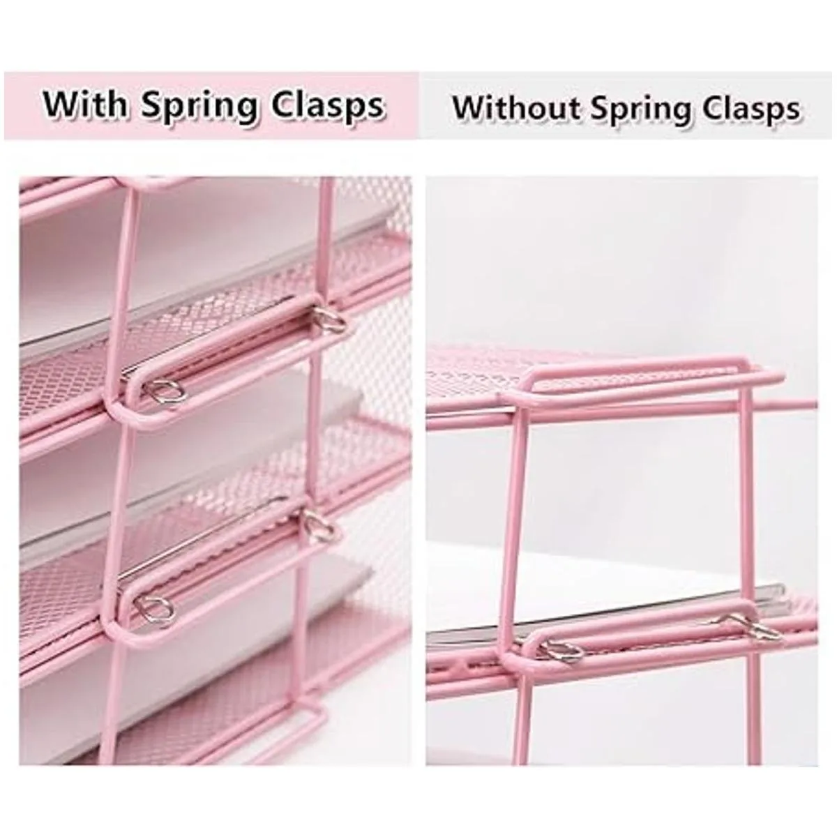 LUCYCAZ Bandeja de papel organizador de escritorio_4