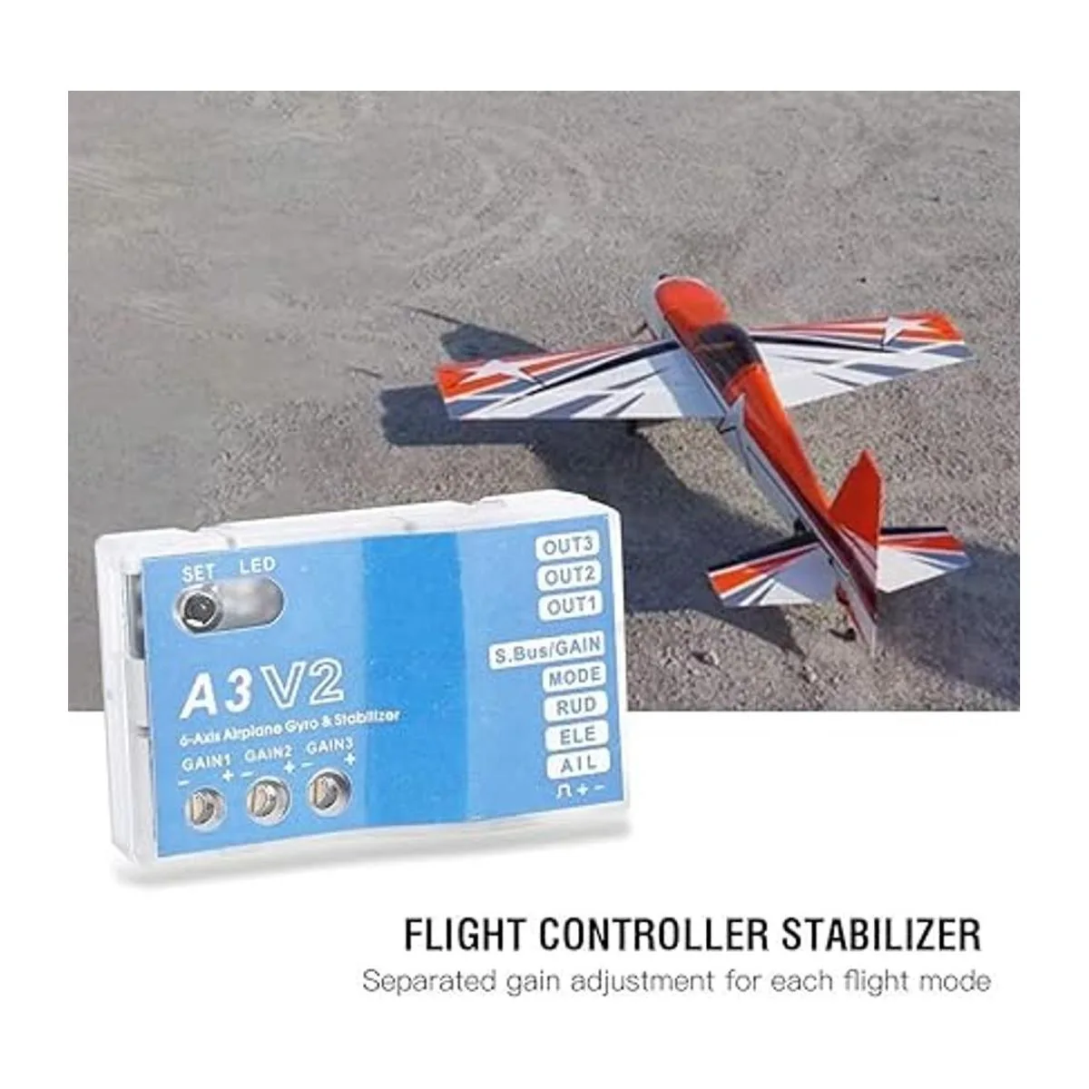 Jadeshay Controlador de vuelo RC estabilizador de control_3