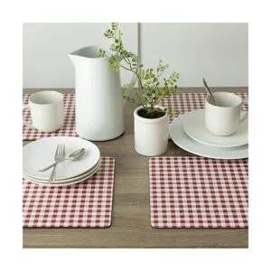 Benson Mills Salvamanteles 100 de corcho Burdeos_3