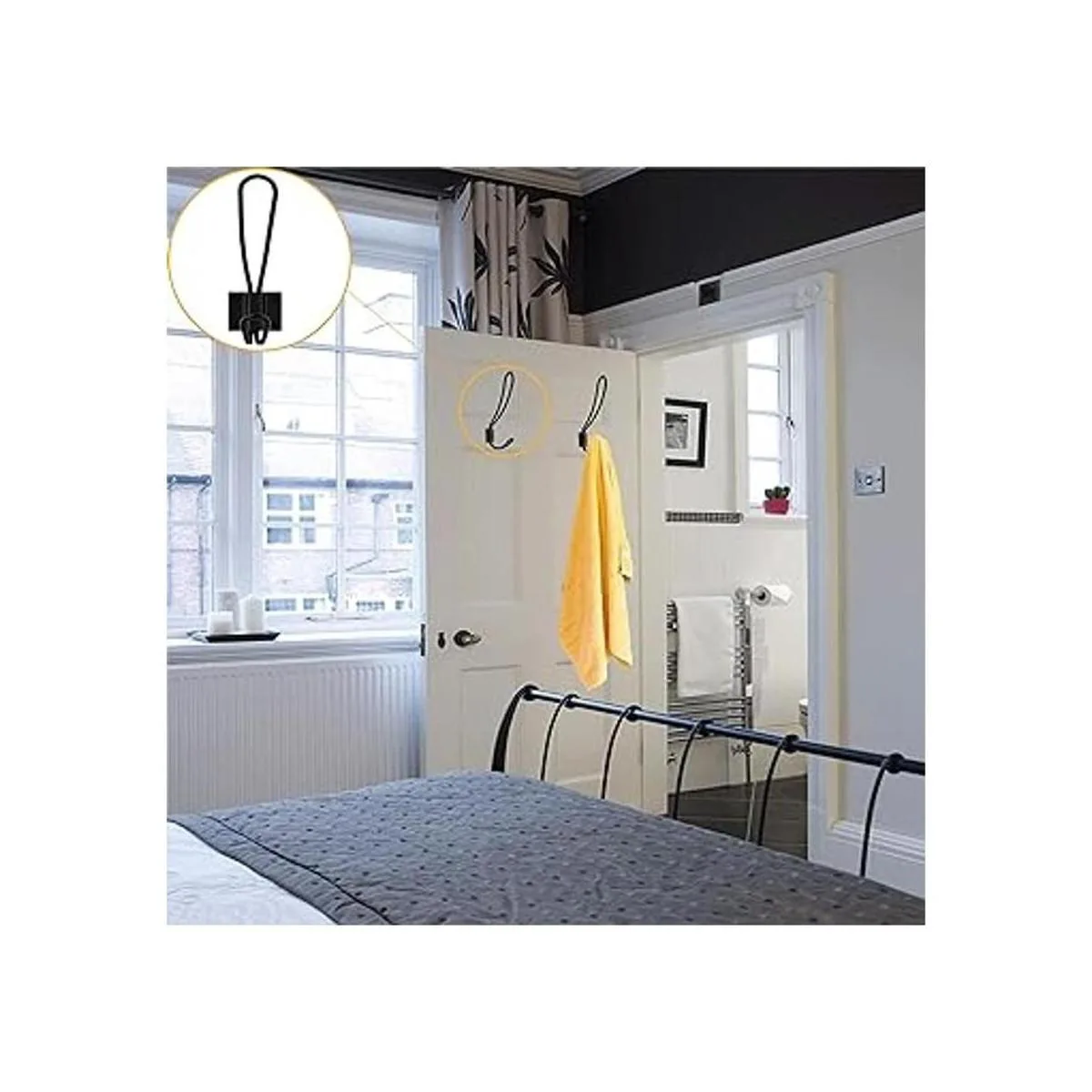 Ganchos rústicos de entrada paquete de 12 ganchos de_5