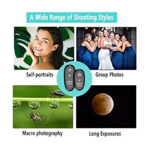 Mando a distancia para cámara Nikon Z7 D800 D750 D5600_5