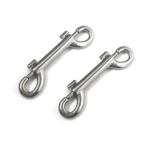 Paquete de 2 ganchos de acero inoxidable 316 de doble_1