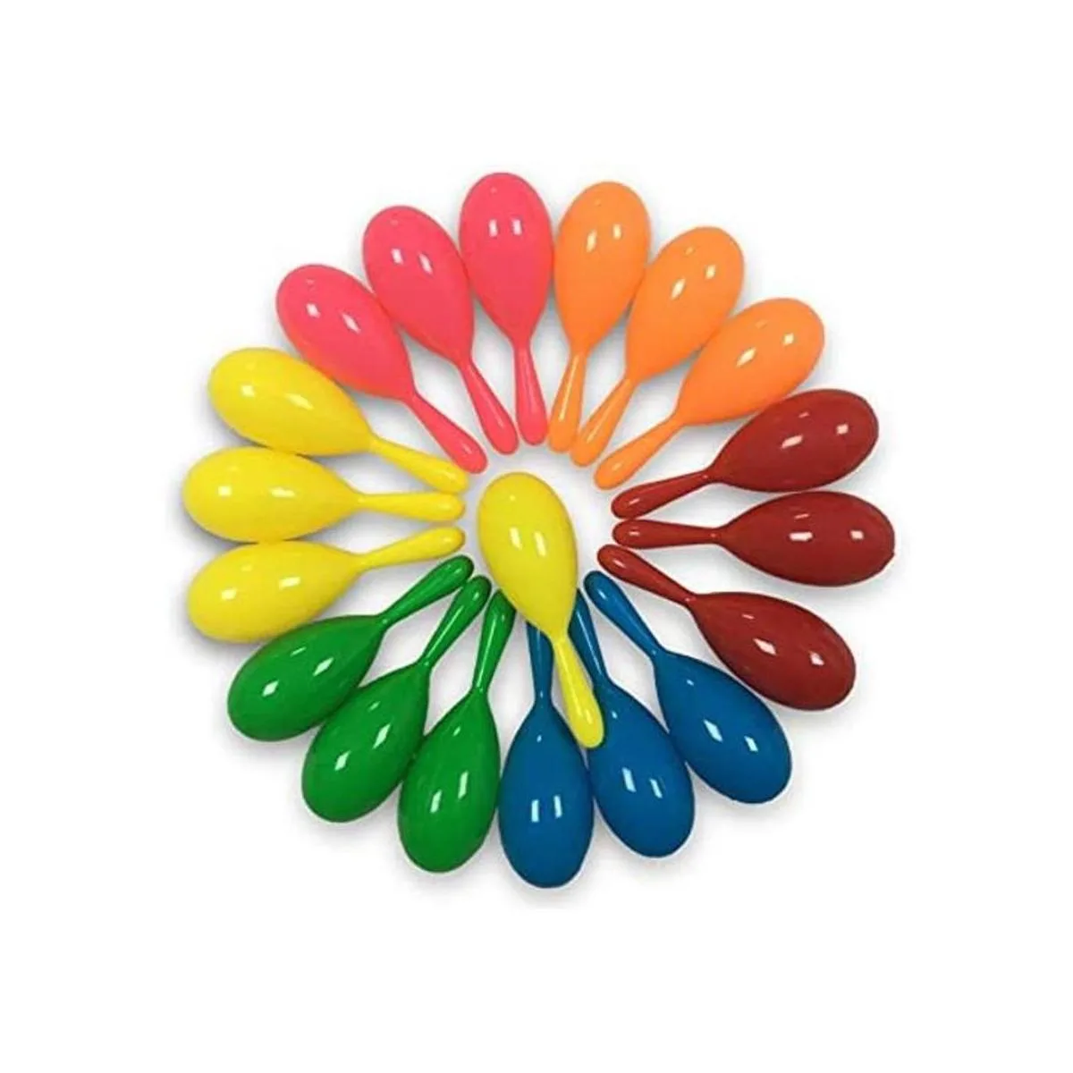 24 mini maracas para niños recuerdos de fiesta mexicana_1