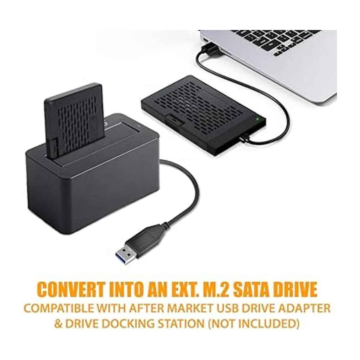 ICY DOCK Adaptador convertidor SSD SATA M.2 a SSD SATA de_6