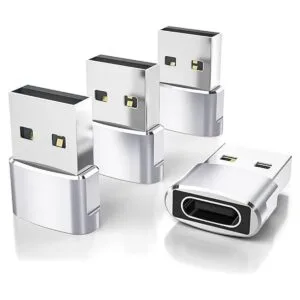 Adaptador USB C hembra a USB macho paquete de 4_1