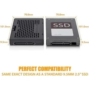 ICY DOCK Adaptador convertidor SSD SATA M.2 a SSD SATA de_5