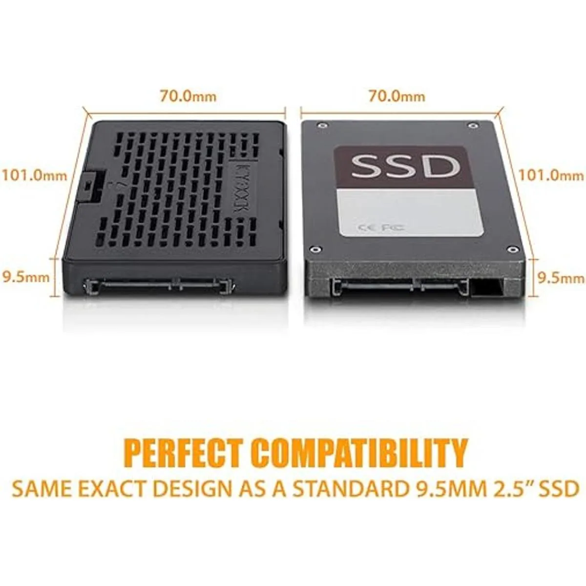 ICY DOCK Adaptador convertidor SSD SATA M.2 a SSD SATA de_5