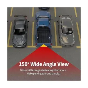 EWAY Cámara de respaldo con mango de portón trasero para_5