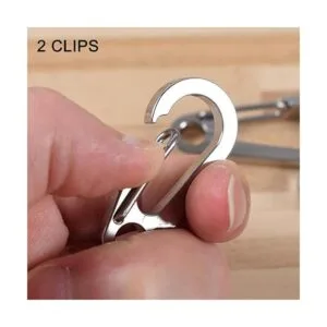 Comtim Paquete de 2 clips para placa de perro clips_5