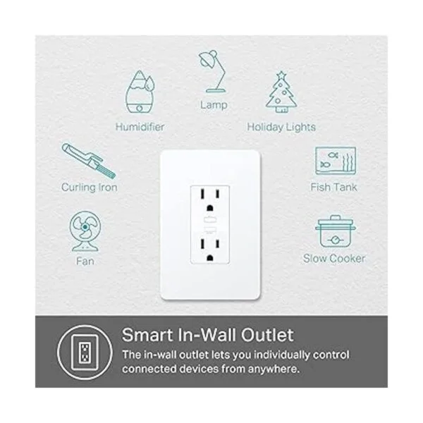Kasa Smart Enchufe KP200 toma WiFi inteligente para el_3