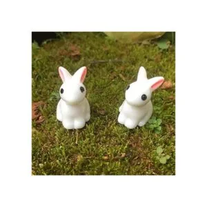 Exasinine Figuras miniaturas de animales pequeños jardín_3