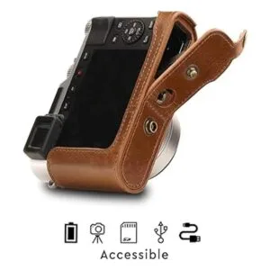 MegaGear MG1606 Ever Ready Funda de piel auténtica_4