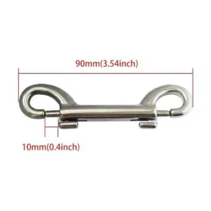 Paquete de 2 ganchos de acero inoxidable 316 de doble_3