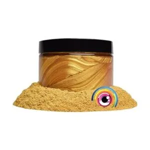 Eye Candy Pigmento en polvo de mica Kin Gold 1.76 oz_1
