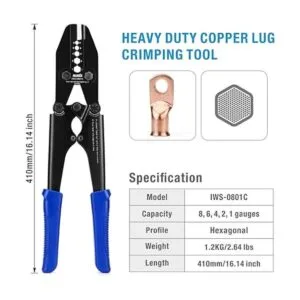 IWISS Herramienta de crimpado de lengeta de cobre_2