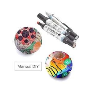 Jdesun 50 cuentas de madera cuentas sueltas de madera