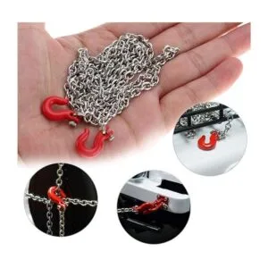 Dilwe RC Juego de cadena de remolque de remolque con_3