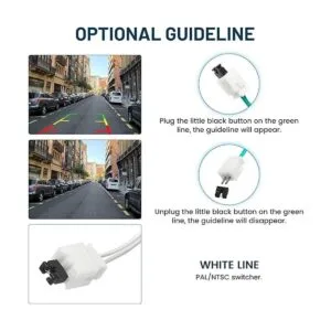 EWAY Cámara de visión trasera con manija de puerta trasera_4