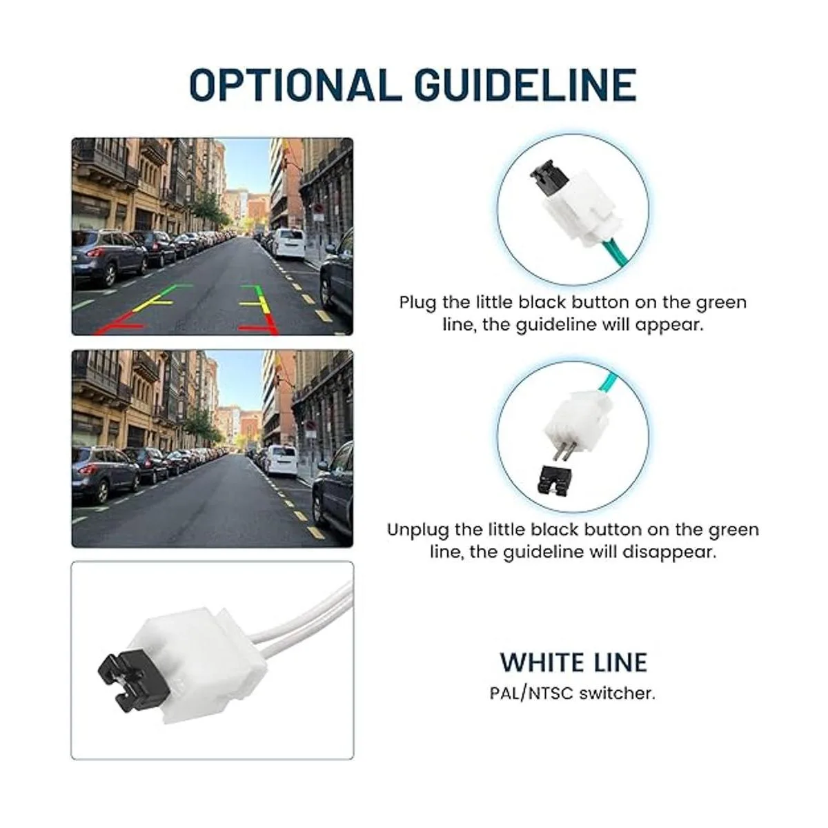 EWAY Cámara de visión trasera con manija de puerta trasera_4