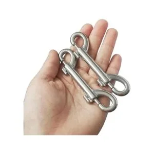 Paquete de 2 ganchos de acero inoxidable 316 de doble_5