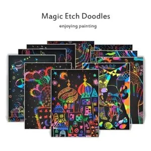 BESTING 3 paquetes de papel para rascar 30 hojas de 10.2 x_4