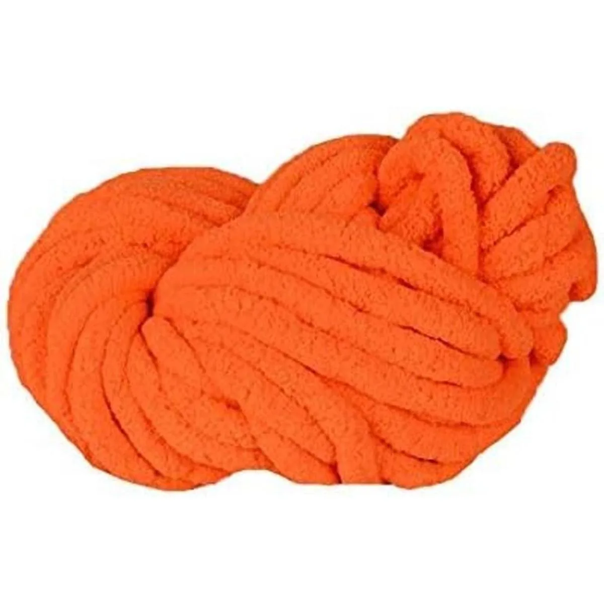 Hilados de punto grueso de chenilla vegana hilo de_1