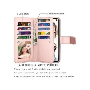 Njjex Funda tipo cartera para Galaxy S10 para Galaxy S10_2