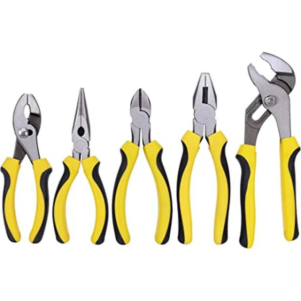 TOPLINE Juego de alicates de 5 piezas juego de