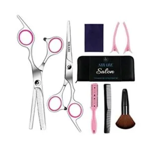 Juego de tijeras de corte de pelo para peluquero salón_1