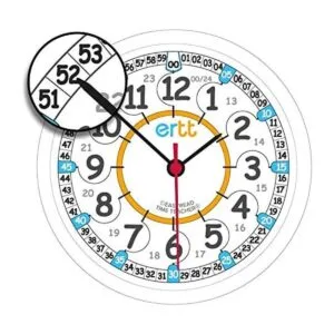 EasyRead Time Teacher Reloj analógico para niñas con_6