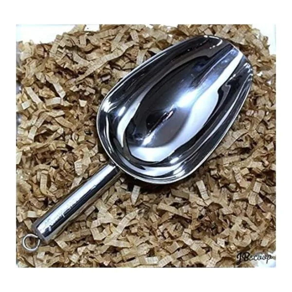 JBscoop Cuchara de hielo grande de acero inoxidable de