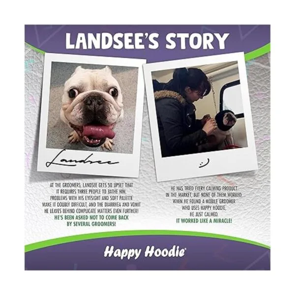 Happy Hoodie Prenda para perros grandes para calmar la_6