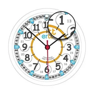 EasyRead Time Teacher Reloj analógico para niñas con_5