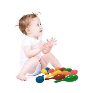 24 mini maracas para niños recuerdos de fiesta mexicana_5