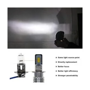 DODOFUN H3 Juego de 2 bombillas LED antiniebla_4