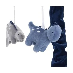 Lambs Ivy Baby Dino Juguete musical de dinosaurio azul_2