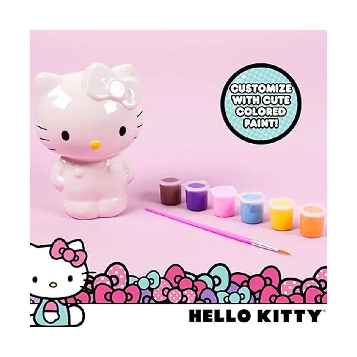 Horizon Group USA Hello Kitty Paint Your Own Alcancía