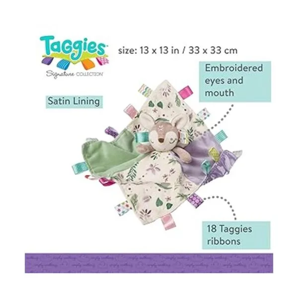 Taggies Manta de seguridad con animales de peluche_4